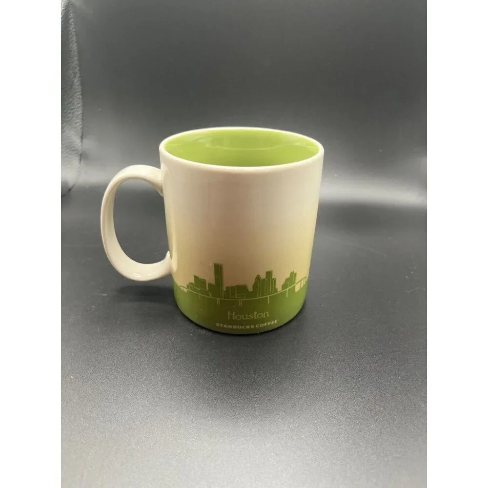 Starbucks Coffee Collector Series Houston Texas Global Icon 16 Oz Mug 2012